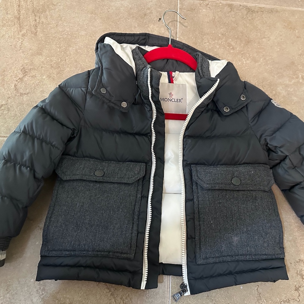 Moncler Boys puffer jacket